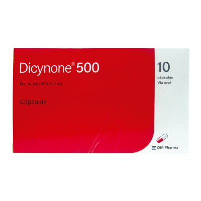DICYNONE 500 X 10 TABLETAS