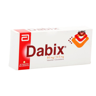 DABIX 80/12.5 MGS X 30 TABLETAS RECUBIERTAS