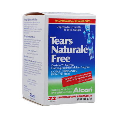 TEARS NATURALE FREE X 32 DOSIS