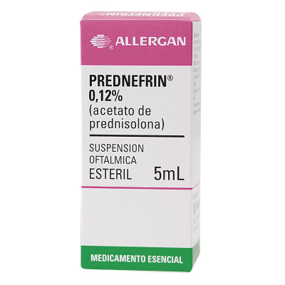 PREDNEFRIN 0.12% GOTAS OFTALMICAS X 5 ML