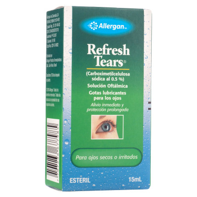 REFRESH TEARS 0.5% GOTAS OFTALMICAS X 15 ML