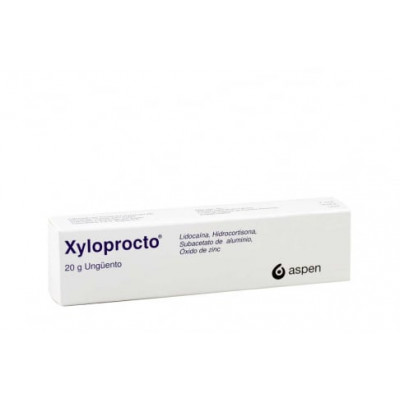 XYLOPROCTO UNGUENTO RECTAL X 20 GRS