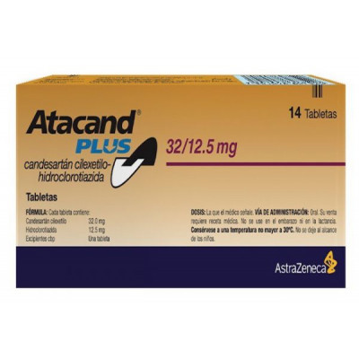 ATACAND PLUS 32/12.5 MGS X 14 COMPRIMIDOS