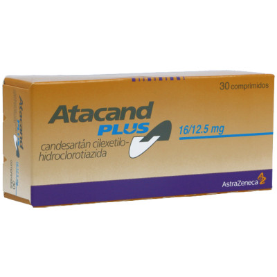 ATACAND PLUS 16/12.5 MGS X 30 COMPRIMIDOS