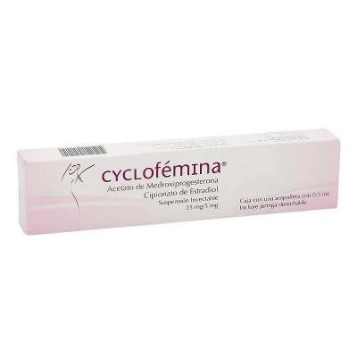 CYCLOFEMINA X 1 AMPOLLA DE 0.5 ML - INCLUYE JERINGA