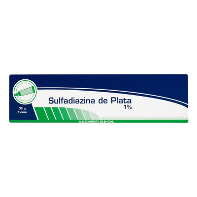 SULFADIAZINA DE PLATA 1% CREMA TOPICA TUBO X 30 GRS - PENTA **