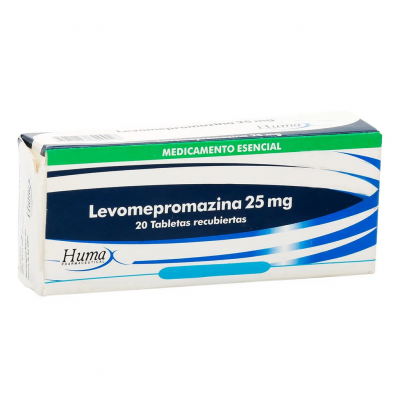 LEVOMEPROMAZINA 25 MGS X 20 TABLETAS - HUMAX
