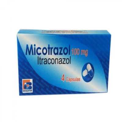 MICOTRAZOL 100 MGS X 4 CAPSULAS **