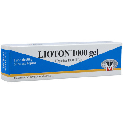 LIOTON 1000 UI GEL X 50 GRS