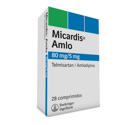 MICARDIS AMLO 80/5 MGS X 28 COMPRIMIDOS