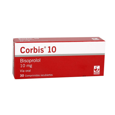 CORBIS 10 MGS X 30 COMPRIMIDOS RECUBIERTOS