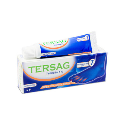 TERBINAFINA (TERSAG) 1% GEL TOPICO X 15 GRS **