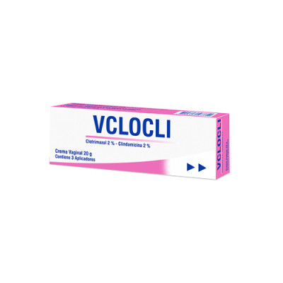 VCLOCLI 2 % CREMA VAGINAL X 20 GRS + 3 APLICADORES **