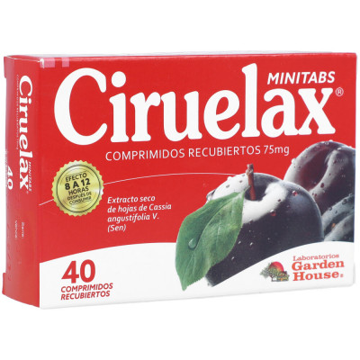 CIRUELAX MINITABS X 40 COMPRIMIDOS