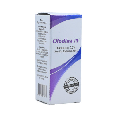 OLODINA PF 0.2% GOTAS OFTALMICAS X 5 ML