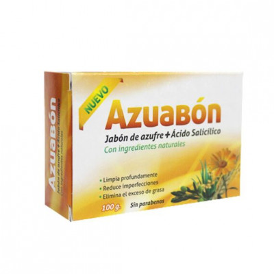 AZUABON BARRA ANTIBACTERIAL X 100 GRS