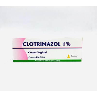 CLOTRIMAZOL 1% CREMA VAGINAL X 40 GRS - FARMIONI