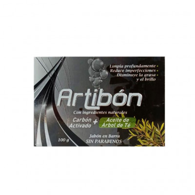 ARTIBON BARRA CARBON ACTIVADO+ACEITE ARBOL DE TE X 100 GRS