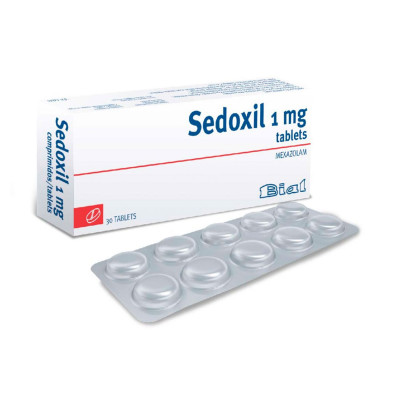 SEDOXIL 1 MG X 30 TABLETAS
