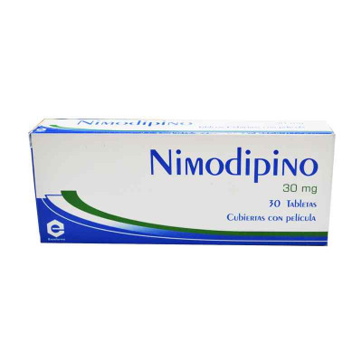 NIMODIPINO 30 MGS X 30 TABLETAS - EXPOFARMA **