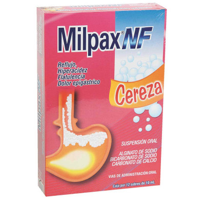 MILPAX NF CEREZA X 12 SOBRES
