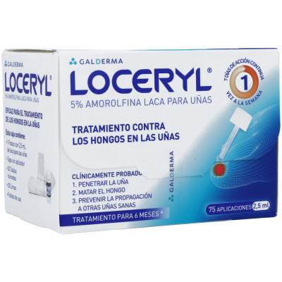 LOCERYL LACA UÑAS X 2.5 ML - 75 APLICACIONES