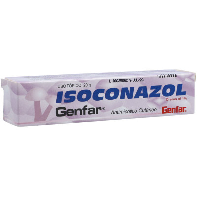ISOCONAZOL 1% CREMA TOPICA X 20 GRS - GF