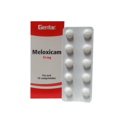 MELOXICAM 15 MGS X 10 COMPRIMIDOS - GF