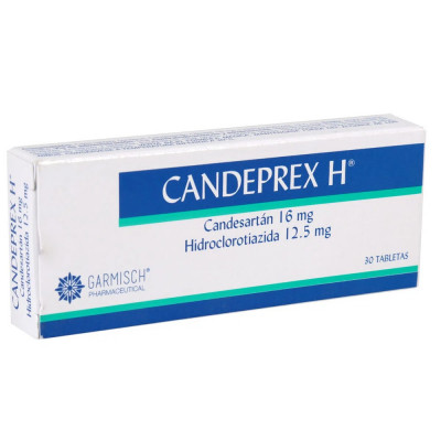 CANDEPREX H 16/12.5 MGS X 30 TABLETAS **
