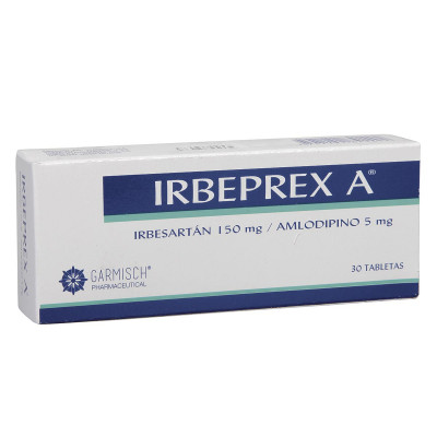 IRBEPREX A 150/5 MGS X 30 TABLETAS **