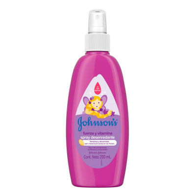 JOHNSONS SPRAY DESENREDANTE FUERZA CON VITAMINA E X 200 ML