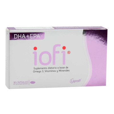 IOFI DHA+EPA X 30 CAPSULAS BLANDAS DE GELATINA