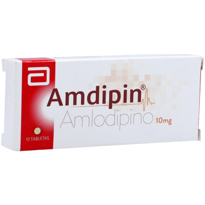 AMDIPIN 10 MGS X 10 TABLETAS