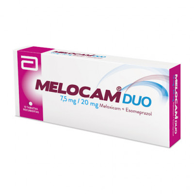 MELOCAM DUO 7.5/20 MGS X 10 TABLETAS