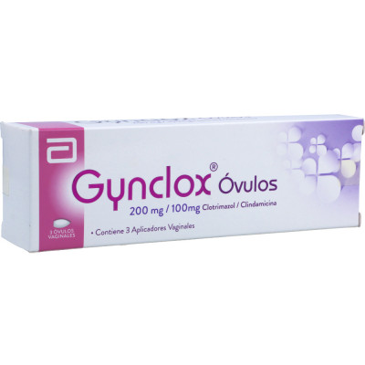 GYNCLOX X 3 OVULOS VAGINALES
