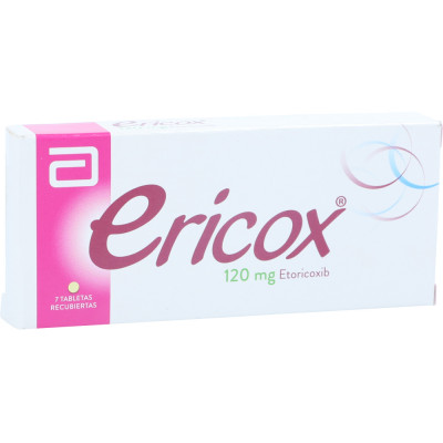 ERICOX 120 MGS X 7 TABLETAS