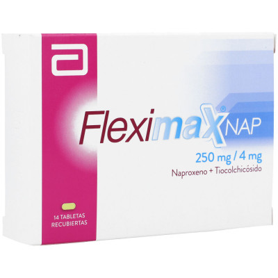 FLEXIMAX NAP 250/4 MGS X 14 TABLETAS