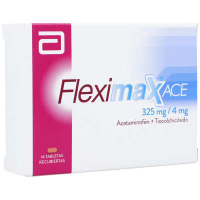 FLEXIMAX ACE 325/4 MGS X 14 TABLETAS RECUBIERTAS