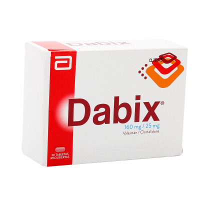 DABIX 160/25 MGS X 30 TABLETAS