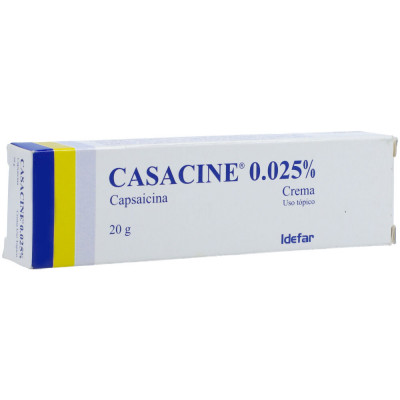 CASACINE 0.025 % CREMA CUTANEA X 20 GRS