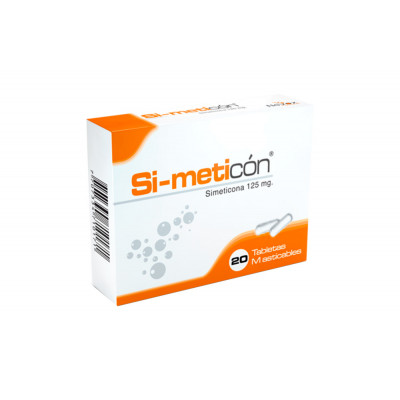 SIMETICON X 20 TABLETAS MASTICABLES