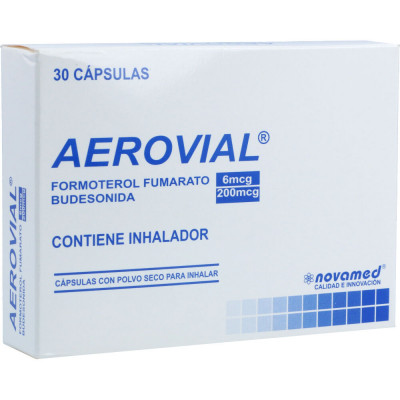 AEROVIAL+INHALADOR X 30 CAPSULAS