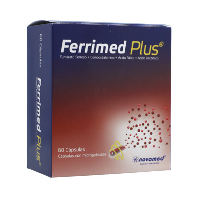 FERRIMED PLUS X 60 CAPSULAS CON MICROGRANULOS