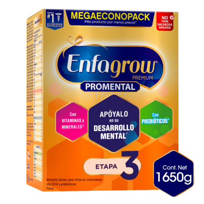 ENFAGROW PREMIUM PROMENTAL ETAPA 3 NATURAL X 1650 GRS