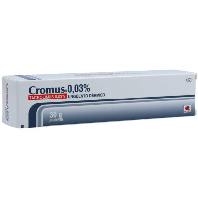 CROMUS 0.03% UNGUENTO TOPICO X 30 GRS