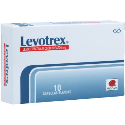 LEVOTREX 5 MGS X 10 CAPSULAS BLANDAS