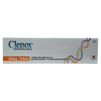 CLENOX (60MG/0.6ML) X 1 JERINGA PRELLENADA