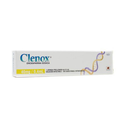 CLENOX (40MG/0.4ML) X 1 JERINGA PRELLENADA