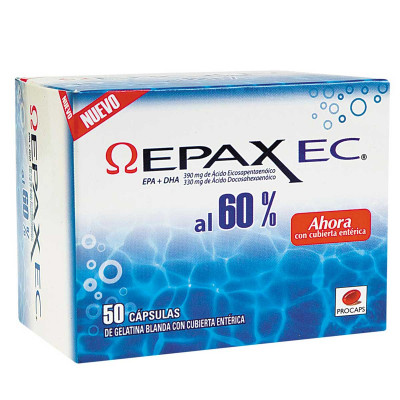 EPAX EC 60% X 50 CAPSULAS