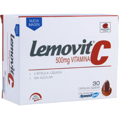 LEMOVIT C X 30 CAPSULAS BLANDAS LIQUIDAS - SPEEDGEL